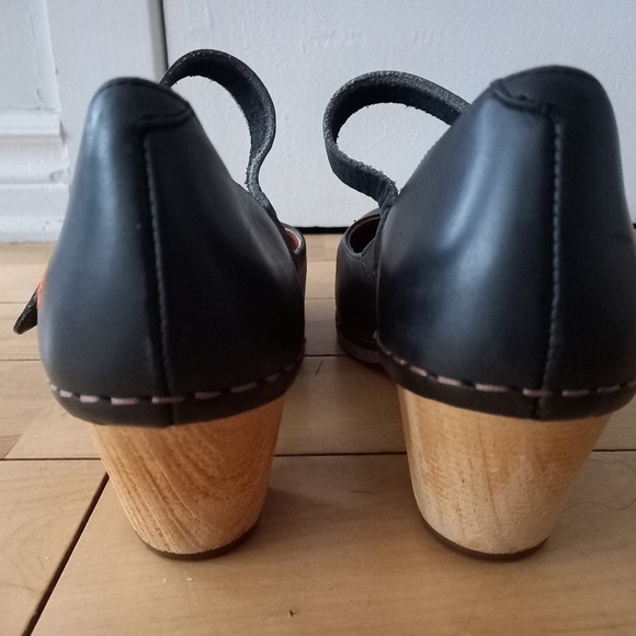 The Art Company shoes with wooden heels, size 39 (EU), black - Picture 5 of 8